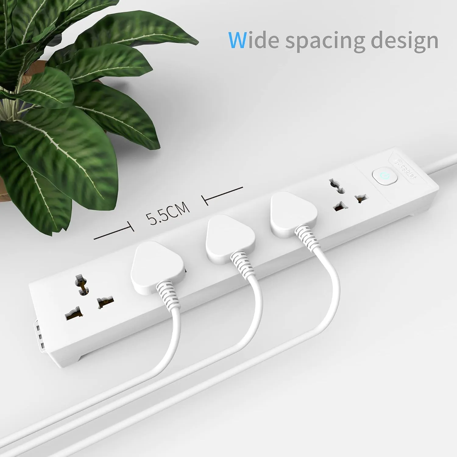 Cablet Spike 5 Socket 1 Switch 1.8m view 6